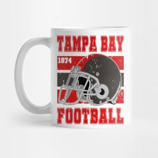 Tampa Bay Retro Football Mug